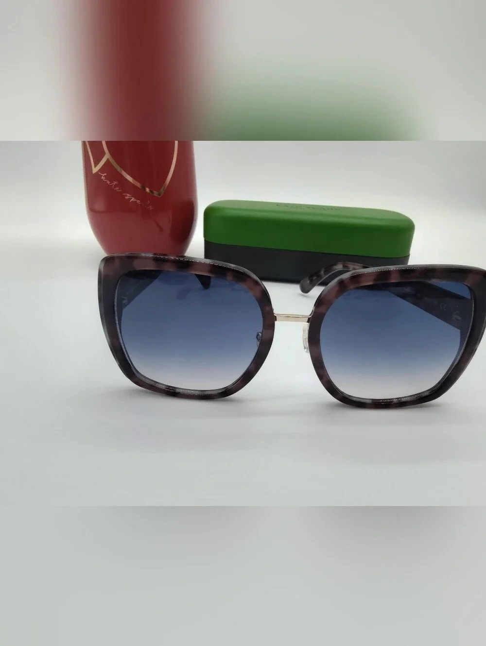 KATE SPADE New York Hello Sunshine Sunglasses & Heart Tumbler Gift Set